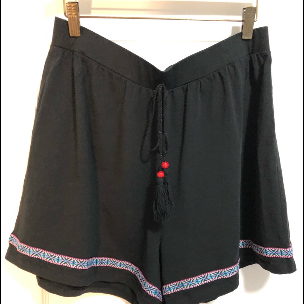 High Waisted Boho Shorts